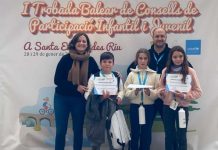 Formentera assisteix a la I Trobada balear de Consells de Participació infantil i juvenil Trobada joves a Santa Eularia