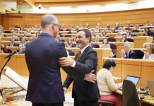 Rafa Ramírez toma posesión de su escaño como senador por Eivissa-Formentera Rafa Ramírez toma posesión en el Senado