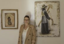 Susana Cardona homenajea a la dona pagesa en su exposición “Terra”