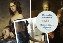 «Dones al piano», recital de la pianista y profesora Anabel Márquez