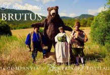 El oso Brutus abandona la montaña para jugar y cantar por Sant Ferran El meu amic Brutus