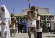 Formentera recupera la representación del Vía Crucis en Sant Francesc