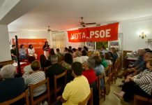 El PSOE propone reacondicionar, embellecer y ampliar el polígono industrial Acto electoral del PSOE en Sant Francesc