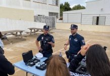 Jornada informativa de la Policia Local a l’IES Marc Ferrer Jornada informativa Policia local institut