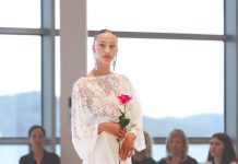 Los diseñadores Eva Cardona y Enric Majoral participan en la Bridal Fashion Week en Eivissa Vestido diseñado y creado por Eva Cardona