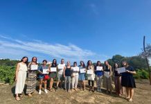 Entrega de los certificados del Curso de Patrimonio Cultural y Natural de Formentera Entrega diplomas curso turismo