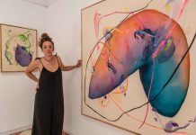 Recuerdos, vivencias, formas y colores en la exposición «Souvenirs Paradise» de Elena Montesinos