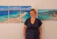 Paisajes y colores de Formentera protagonizan la nueva exposición de Cynthia Díaz