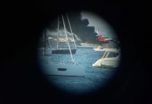 GxF exige el reflotamiento del yate incendiado en es Cavall d’en Borràs y hundido en Punta Pedrera