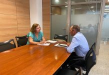 Juan Álvarez nuevo director territorial de Educación en Ibiza y Formentera Margalida Ferrer y Juan Álvarez
