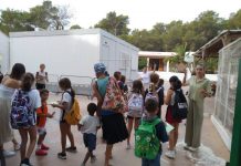 Primer día de clases sin incidencias en los centros educativos de Formentera Primer día de clase en el CEIP Pilar de la Mola