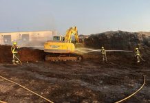 Avances en la extinción del incendio en el vertedero de es Cap Incendio vertedero