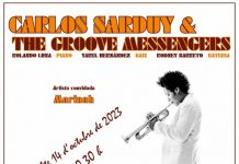 Carlos Sarduy & The Groove Messengers en concierto Carlos Sarduy