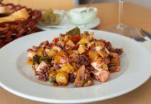 Nueva edición de las Setmanes Gastronòmiques como escaparate del producto local Frita de polp