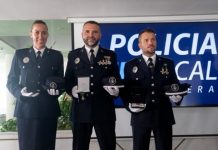 La Policia Local de Formentera celebra el seu dia amb el lliurament de medalles als seus agents més destacats Policía local