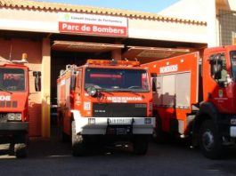 Los Bomberos de Formentera registran 18 avisos durante la jornada y siguen trabajando en las afectaciones del temporal Bomberos de Formentera