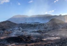Rutas de vigilancia en el incendio del vertedero para evitar complicaciones por el viento Incendio en el vertedero municipal de es Cap