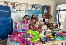 El PP de Formentera entrega los juguetes recogidos a la Associació Reis Mags juguetes PP 2024