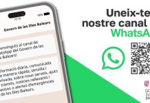 El Govern de les Illes Balears pone en marcha su nuevo canal de WhatsApp Canal de WhatsApp del Govern balear