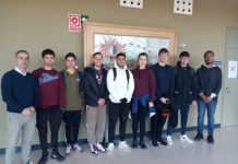 Nueve personas contratadas como alumnos trabajadores por parte del Consell Insular de Formentera a través del proyecto «SOIB Jove Formación y Empleo» Estudiantes trabajadores del proyecto SOIB Jove Formación y Empleo