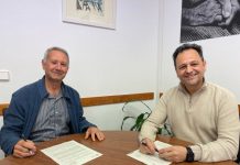 Consell y Obra Cultural Balear de Formentera firman un convenio para promover la cultura y el patrimonio de la isla Firma convenio OCB 2024