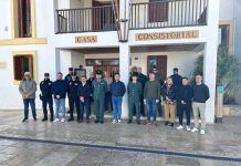 Minuto de silencio por la muerte de dos agentes de la Guardia Civil Minuto de silencio