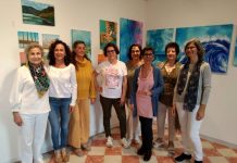 Once alumnas del taller de pintura exponen sus obras en la Sala «Ajuntament Vell» Muestra taller Teresa Matilla 2024
