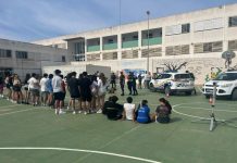 La Policía Local de Formentera se da a conocer a los alumnos del IES Marc Ferrer Presentación Policía local a los alumnos IES Marc Ferrer