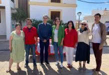 Alicia Homs pide en Formentera el voto para el PSOE en las elecciones europeas Alicia Homs