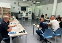 Formentera acoge la reunión de coordinación de los agentes de educación viaria de todos los municipios de las Pitiusas Reunión de coordinación de los agentes de Educación Viaria en Formentera