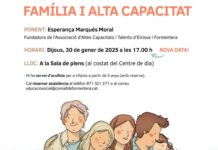 Formentera organitza una xerrada sobre família i altes capacitats
