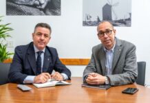 Portas y Jerez abordan la necesidad de reforzar los servicios judiciales en Formentera Miquel Jerez y Óscar Portas