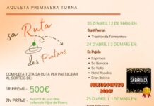 Formentera dedica dos fines de semana para celebrar la IV edición de Sa Ruta des Pintxos Sa Ruta des Pintxos 2025