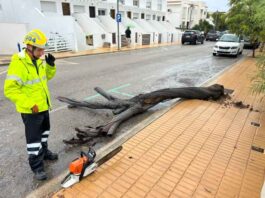 Emergencias mantiene la alerta roja por lluvias y tormentas en Ibiza y Formentera y activa el Plan INUNBAL en situación operativa 2 en las Pitiusas Tormenta 30 septiembre 2025