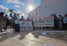 Concentración ciudadana a favor de Gaza y la Summud Flotilla Formentera- Palestina