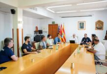 El Consell Insular de Formentera reúne a los cuerpos de seguridad y emergencias para hacer balance de los efectos de la DANA en la isla