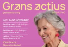 Llega a Formentera el programa Grans Actius con el Curso de Vida Digital para mayores de 55 años