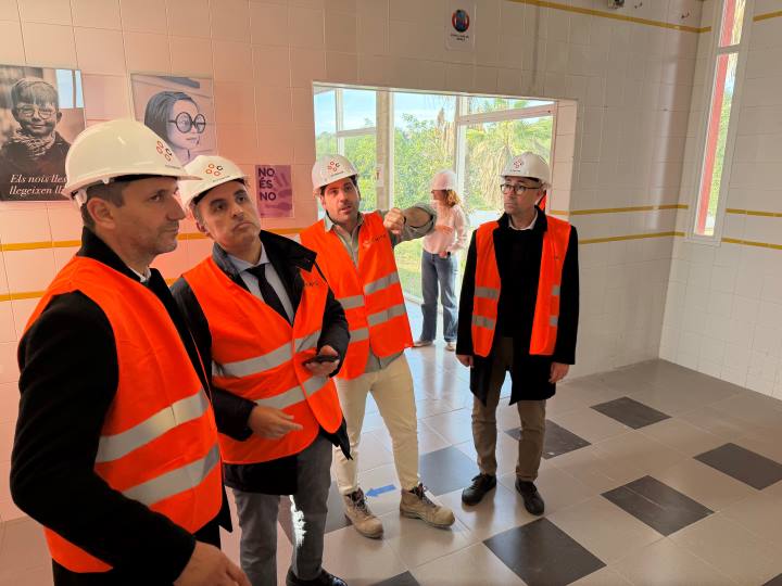 visita obras IES Marc Ferrer 2025