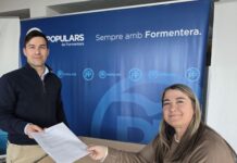 Hugo Martínez presenta su candidatura para presidir la Junta Insular del PP de Formentera