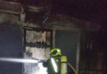 Los Bomberos de Formentera intervienen en un incendio y varias actuaciones derivadas del fuerte viento Temporal viento
