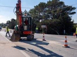 Inicio de las obras previas al asfaltado de la PM-820