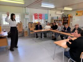 Educación y el Consell Insular de Formentera destinan más de 620.000 euros a la creación de un refugio climático en el CEIP El Pilar Presentación reforma CEIP El Pilar