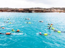Rafa Cabanillas y Ona de Miguel vencen en la 10ª edición de la Marnaton eDreams Formentera by Baleària Marnatón 2026