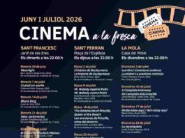 Cinema a la Fresca vuelve este verano a Formentera con más de 25 proyecciones gratuitas Programación Cinema a la Fresca 2026