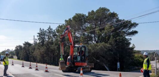 Este miércoles se iniciará el asfaltado de la carretera principal de la isla en un tramo de cuatro kilómetros Trabajos adecuación PM-820