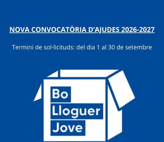 El Govern abre este martes 1 de septiembre el plazo de solicitudes para la nueva convocatoria de ayudas del «Bono alquiler joven»