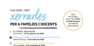 Puesta en marcha del octavo ciclo de «Charlas para familias y docentes»