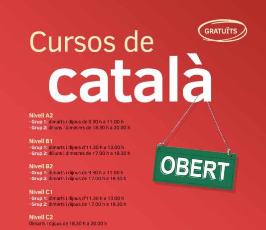 Abierta la inscripción a los nuevos cursos de catalán
