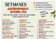 “Les Setmanes Gastronòmiques” de Formentera contarán con la participación de 26 restaurantes