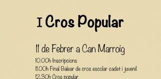 Formentera celebra dissabte 11 de febrer la primera edició del Cross Popular